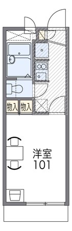 蛍池駅 徒歩11分 1階の物件間取画像